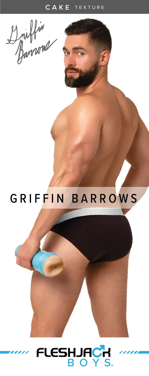 Fleshjack Boys Griffin Barrows Cake beige masturbator 250 mm