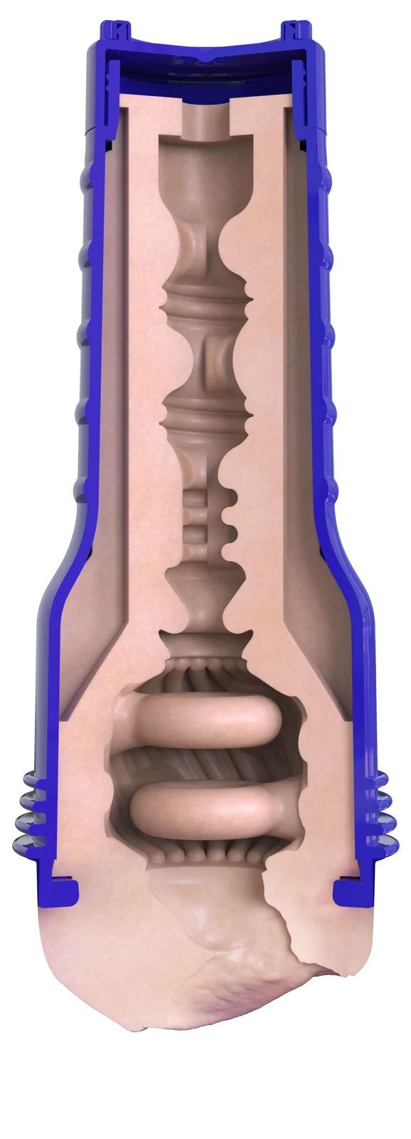 Fleshlight Boost Bang met beige kleur en vagina-opening