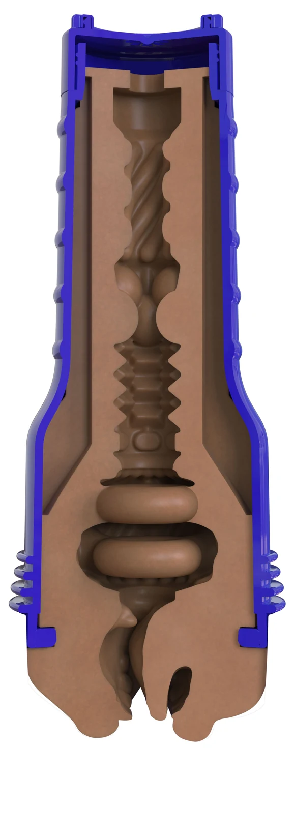 Fleshlight Boost Blow Dark Medium in bruin en paars
