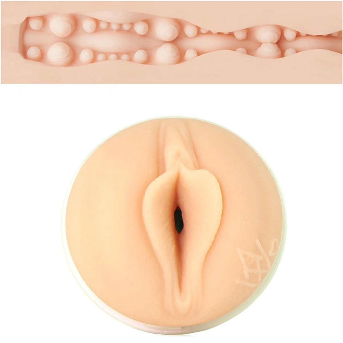 Beige Fleshlight Angela White Indulge met vagina opening