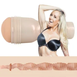 Fleshlight Brandi Love Heartthrob masturbator met discrete beige behuizing