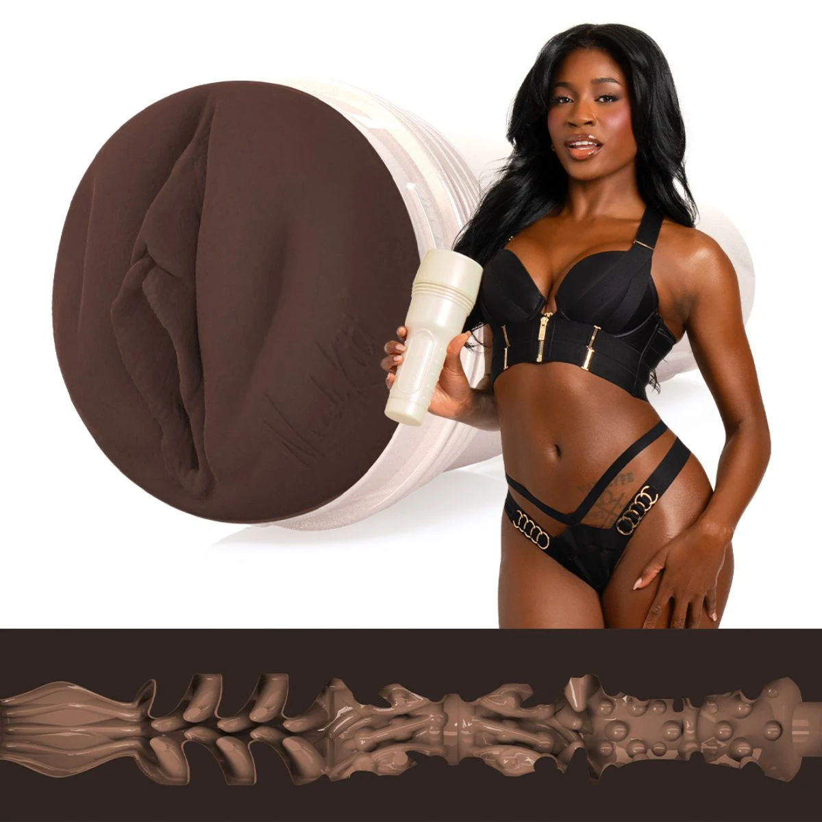 Fleshlight Girls Nicole Kitt Purrrrrfection barcode 850069779252