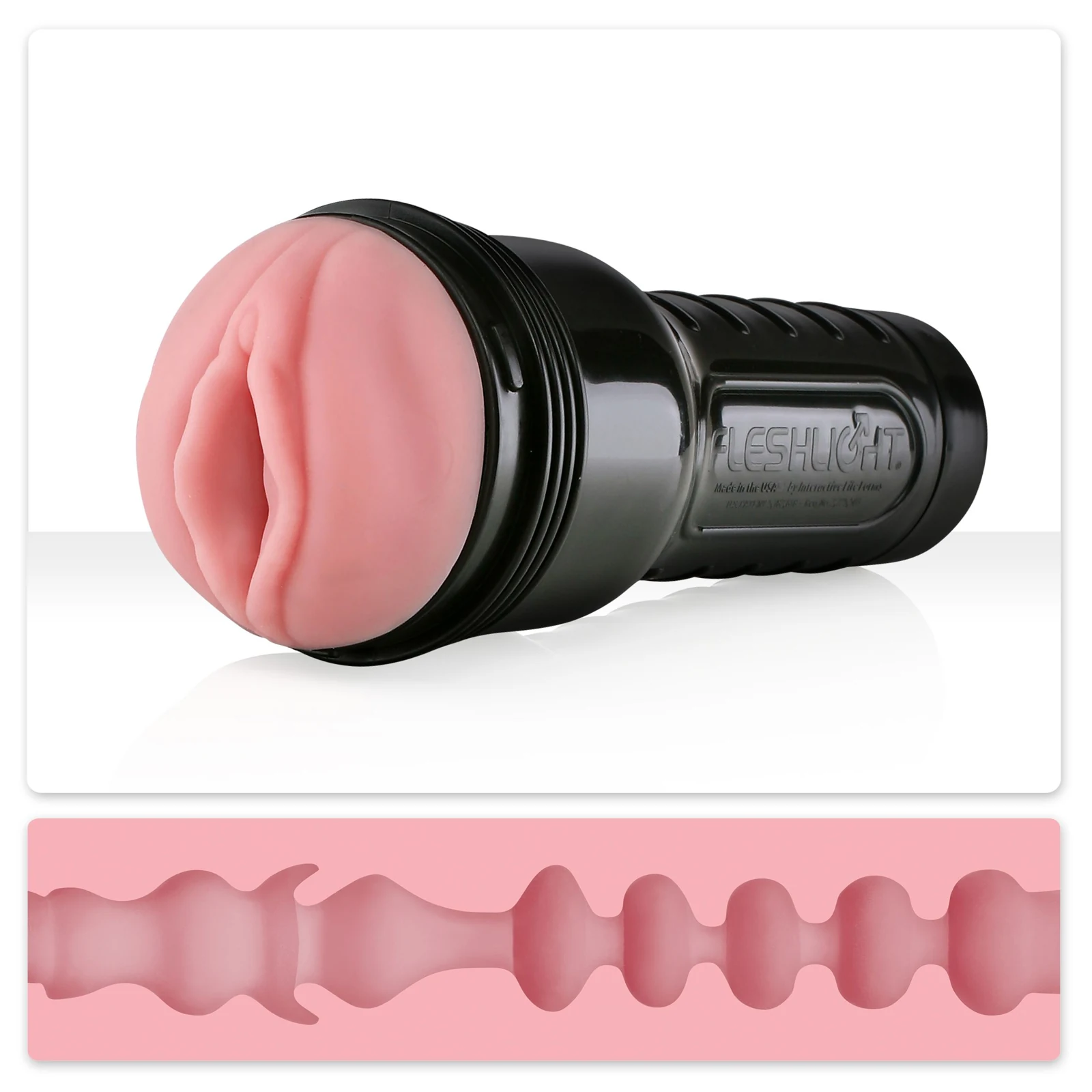 Fleshlight Pink Lady Mini Lotus behuizing met aanpasbare zuigkracht