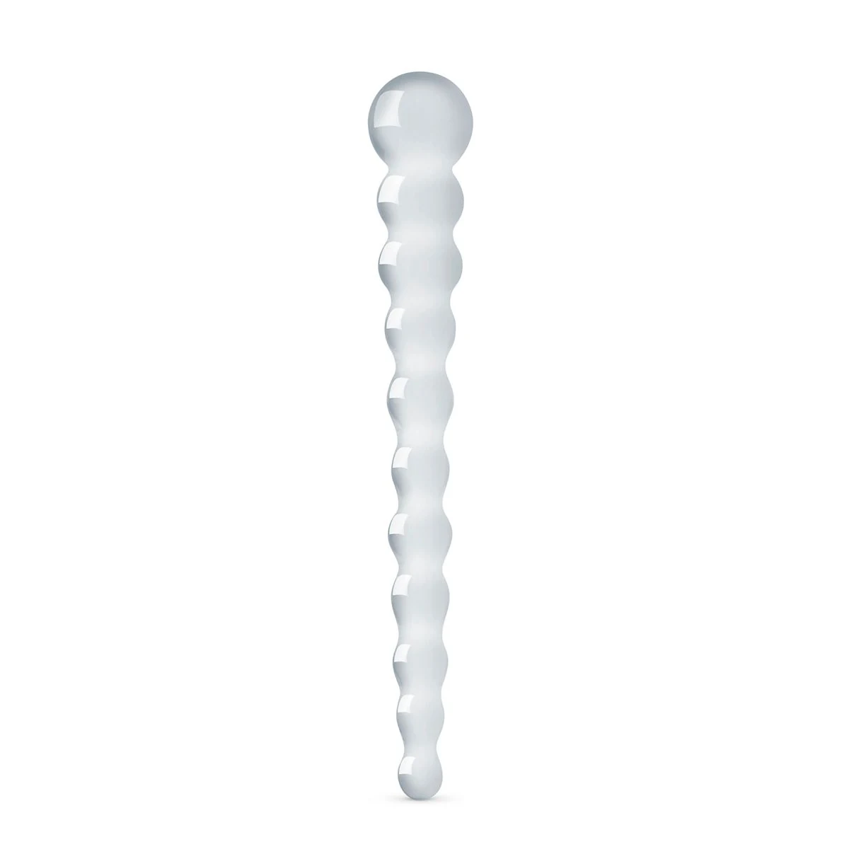 Gildo glazen dildo No. 20 van transparant glas, 23 cm