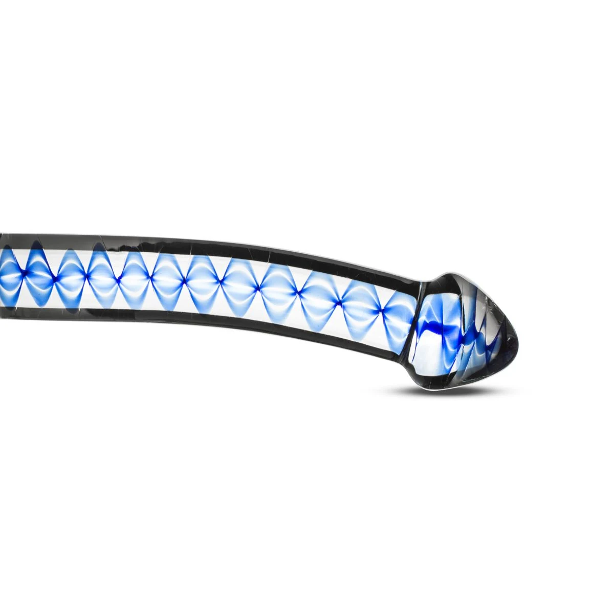 Gildo glazen dildo met platte voet, geschikt voor anale penetratie en prostaatstimulatie
