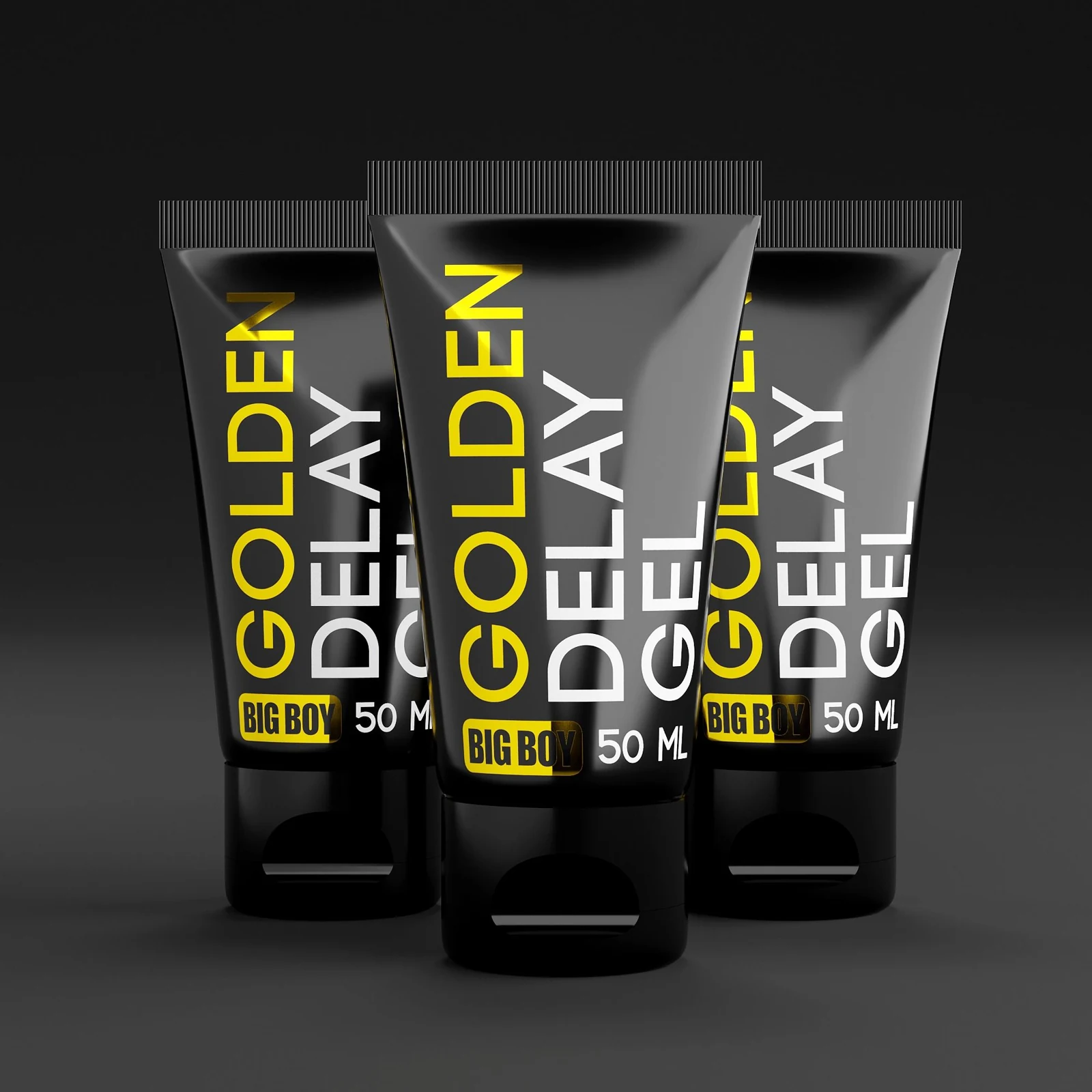 Golden Delay Gel van Big Boy, makkelijk te smeren vertragende gel 50 ml