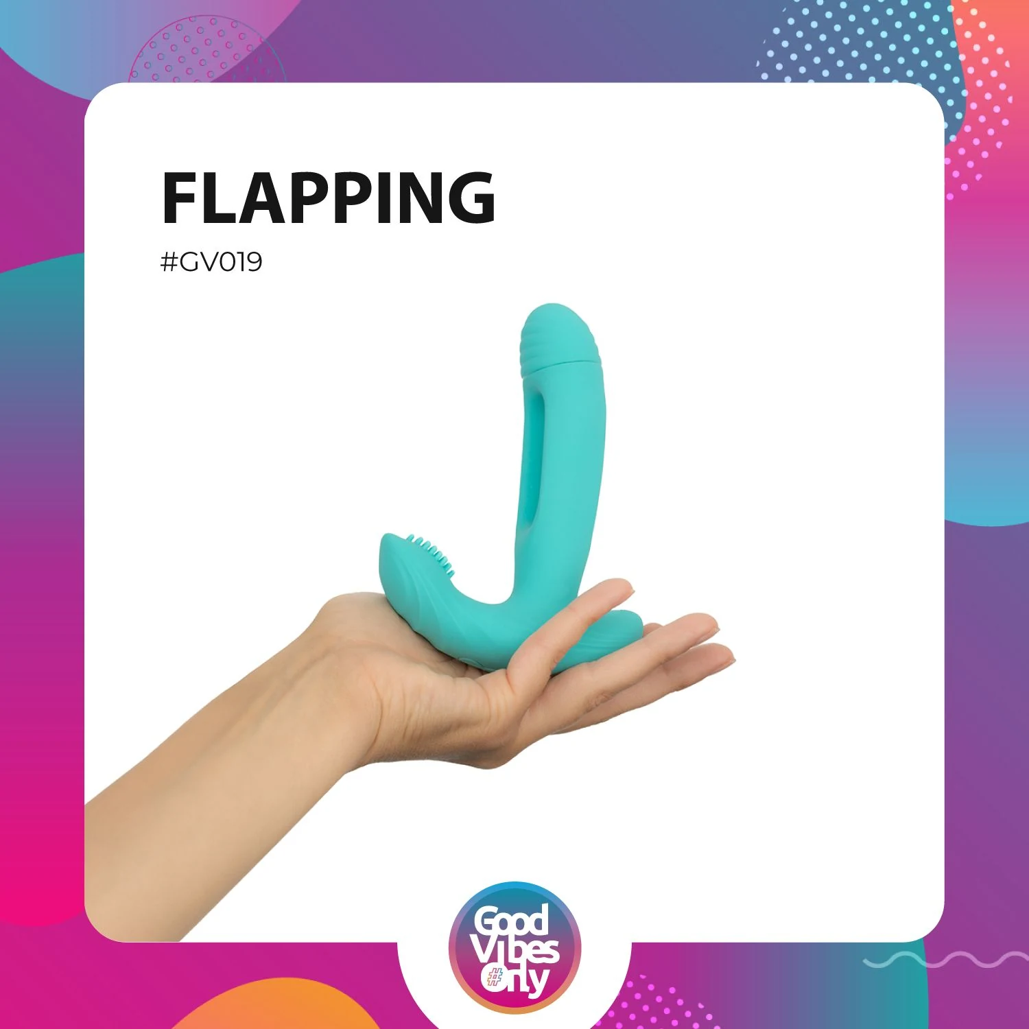 Gina G-spot vibrator voor G-spot, vagina en clitoris