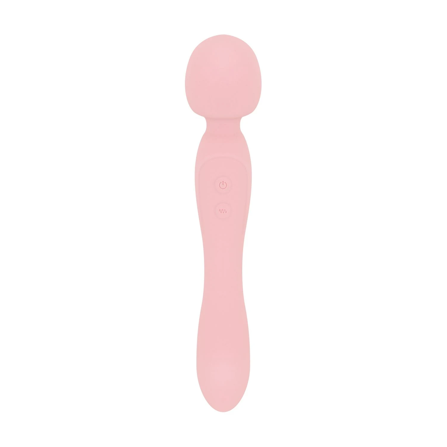 Dubbelzijdige wand vibrator met aparte bediening voor wand- en G-spot vibraties
