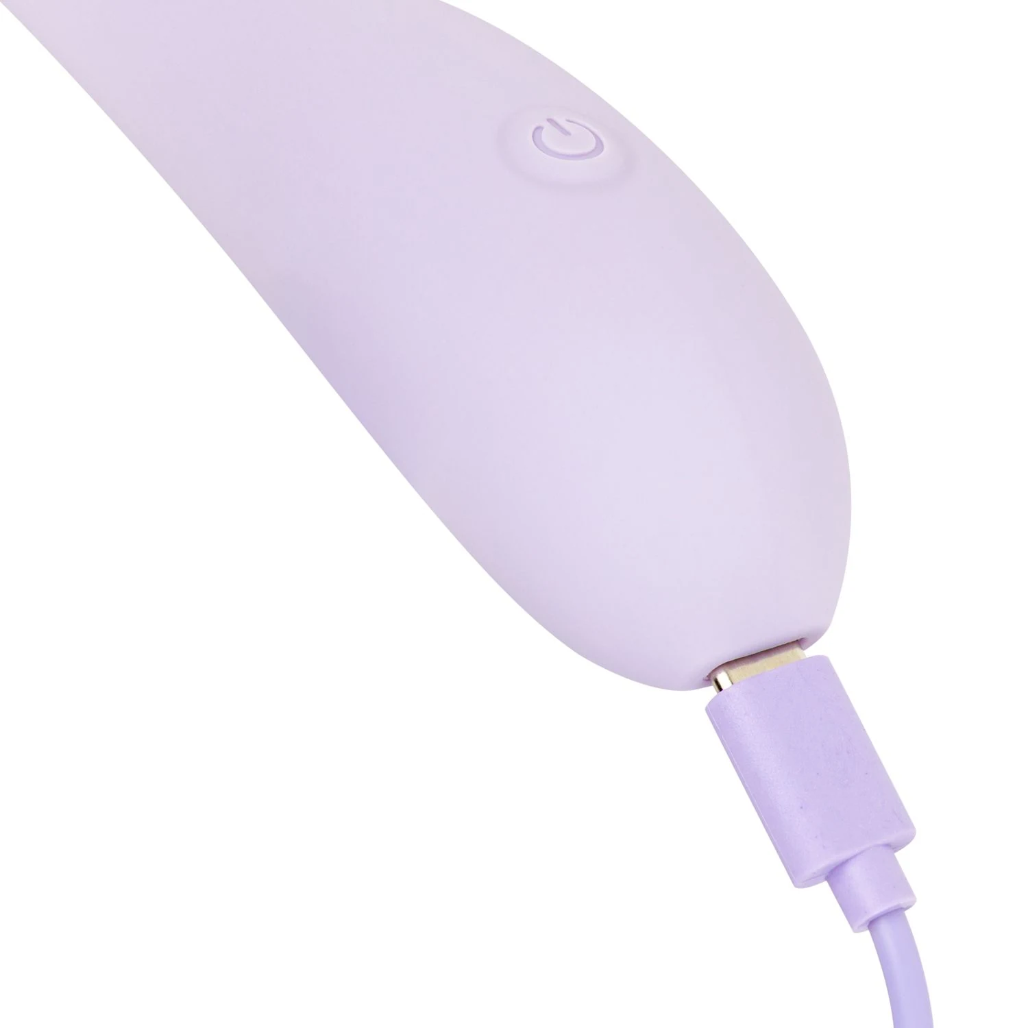Paarse vibrator met variabele vibratiestanden