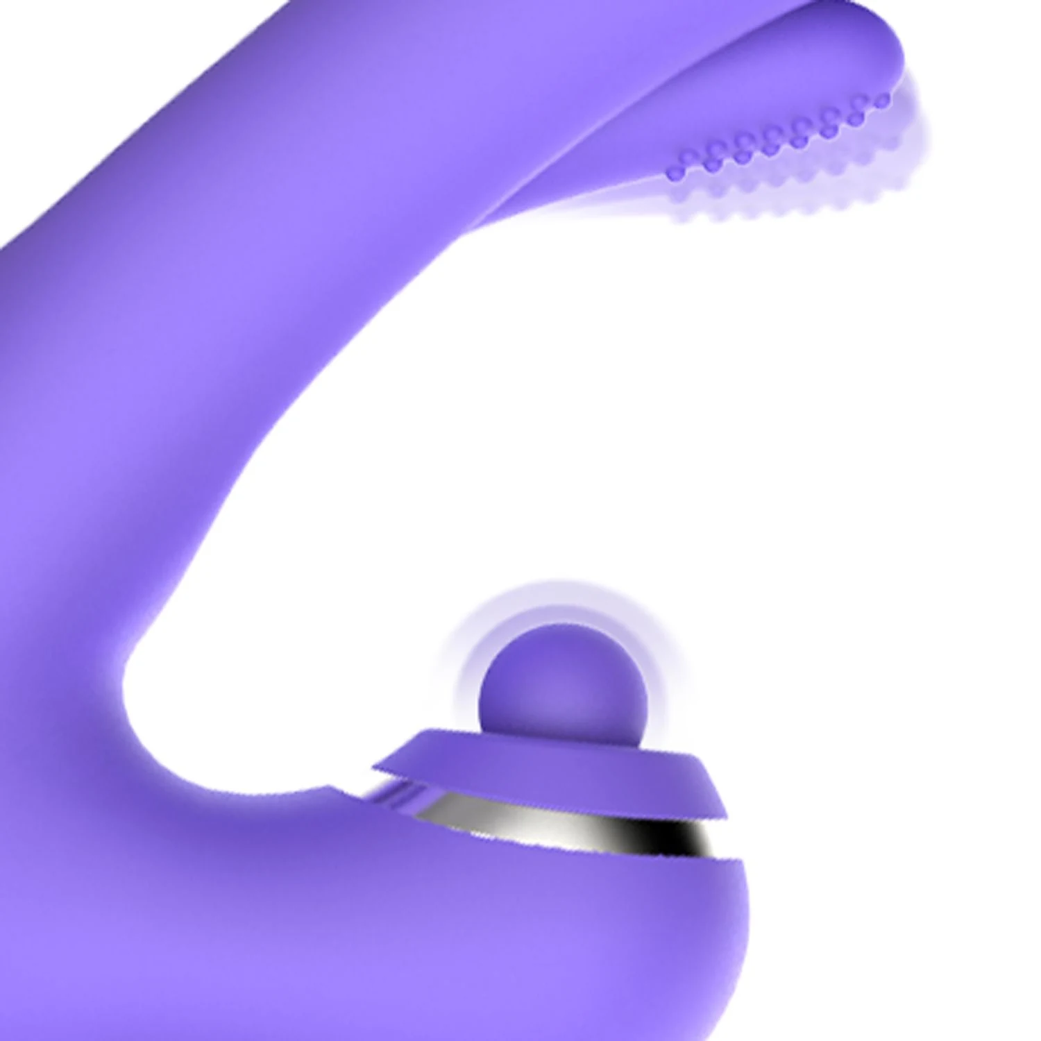 Tess Rabbit Vibrator met tappen en vibratie stimulatie