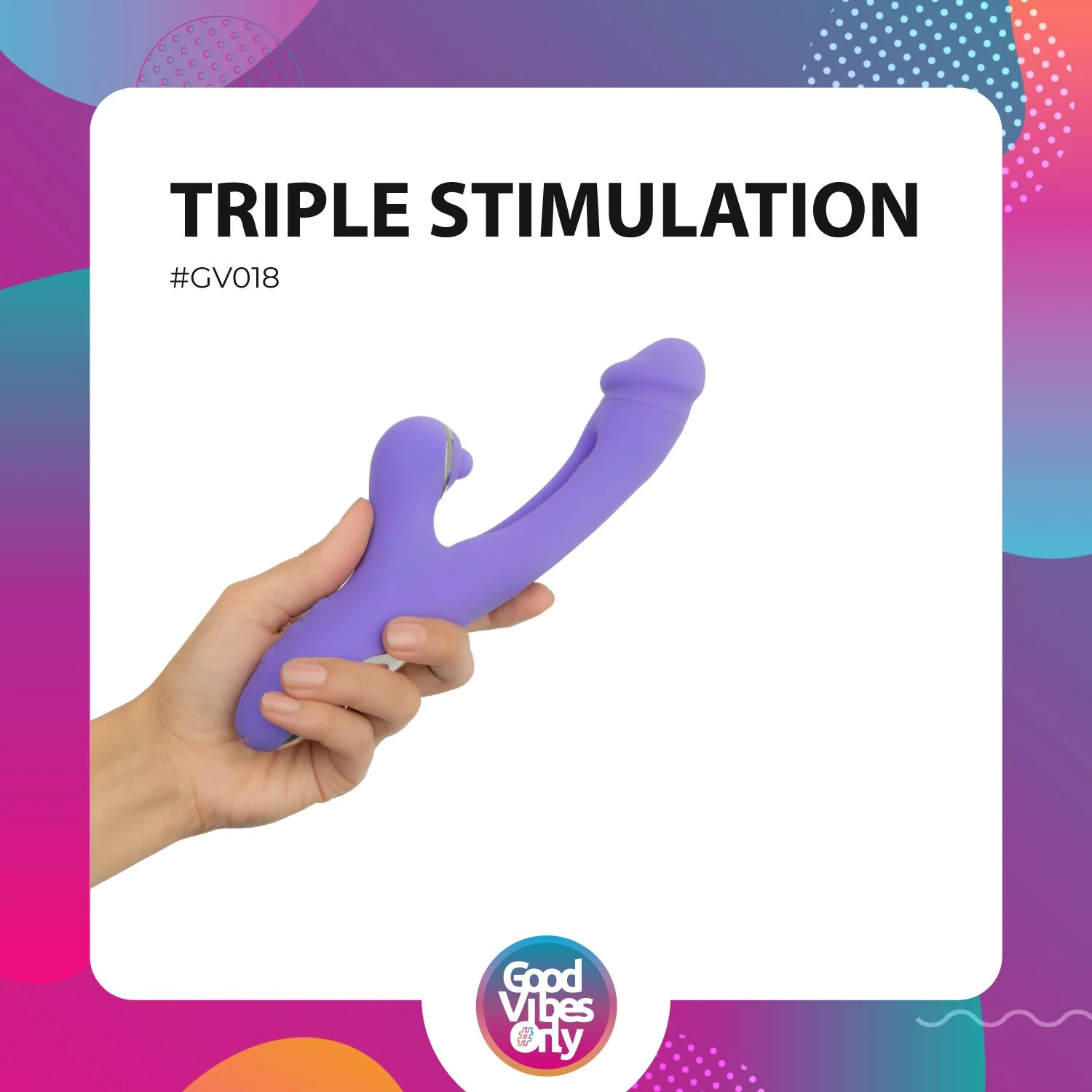 Tess Rabbit Vibrator voor G-spot, vagina en clitoris