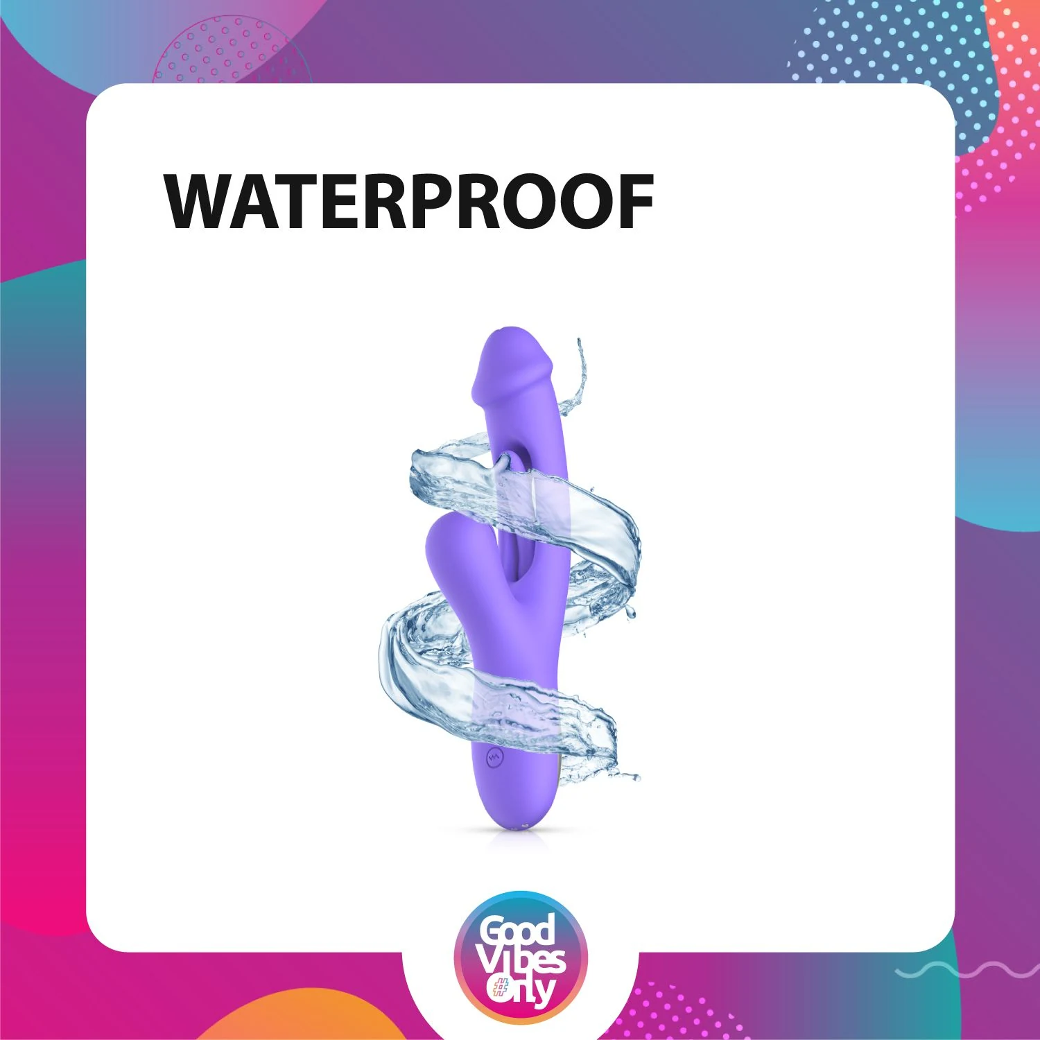 Oplaadbare Tess Rabbit Vibrator met usb-oplaadkabel