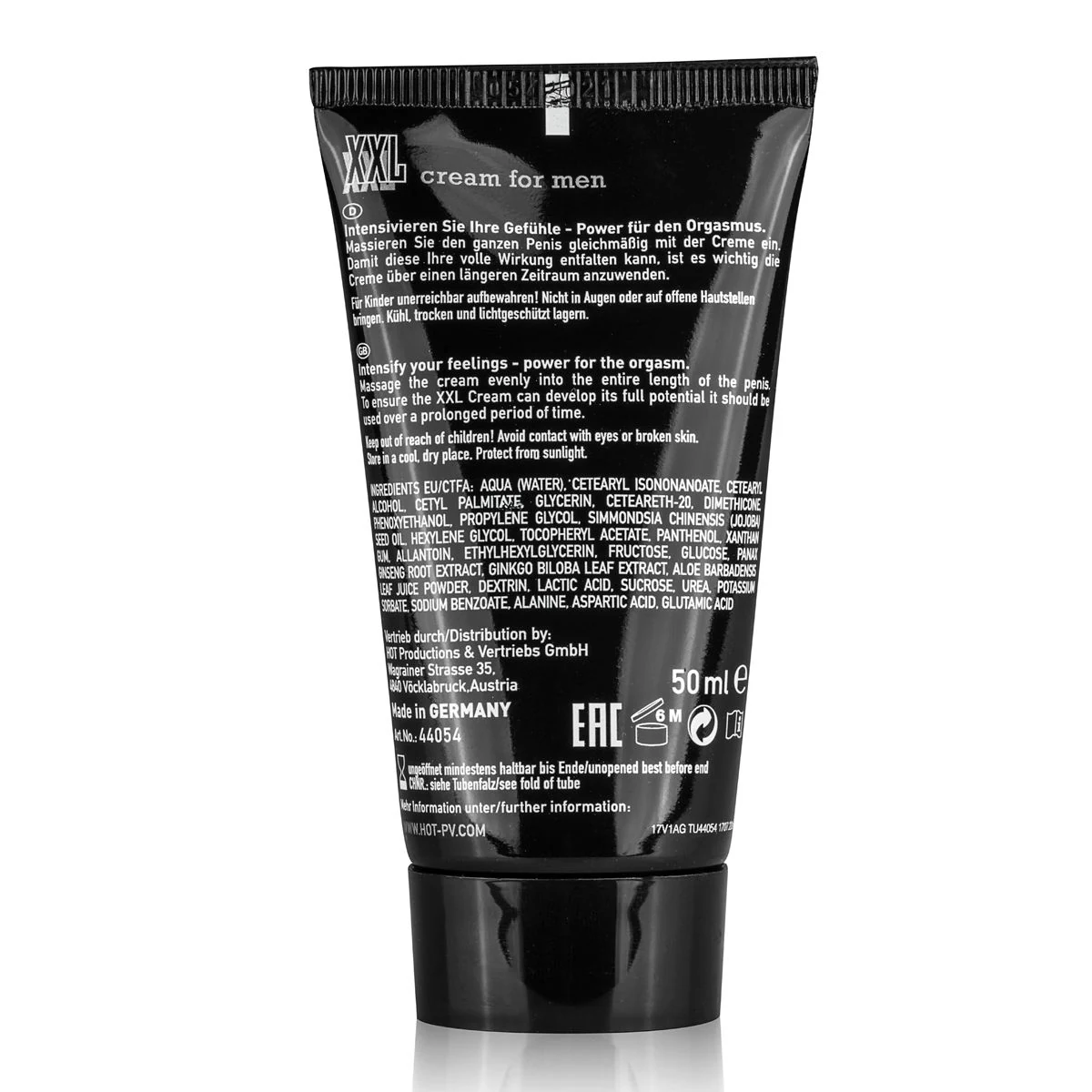 HOT XXL Penis Crème ontwikkeld voor de penis