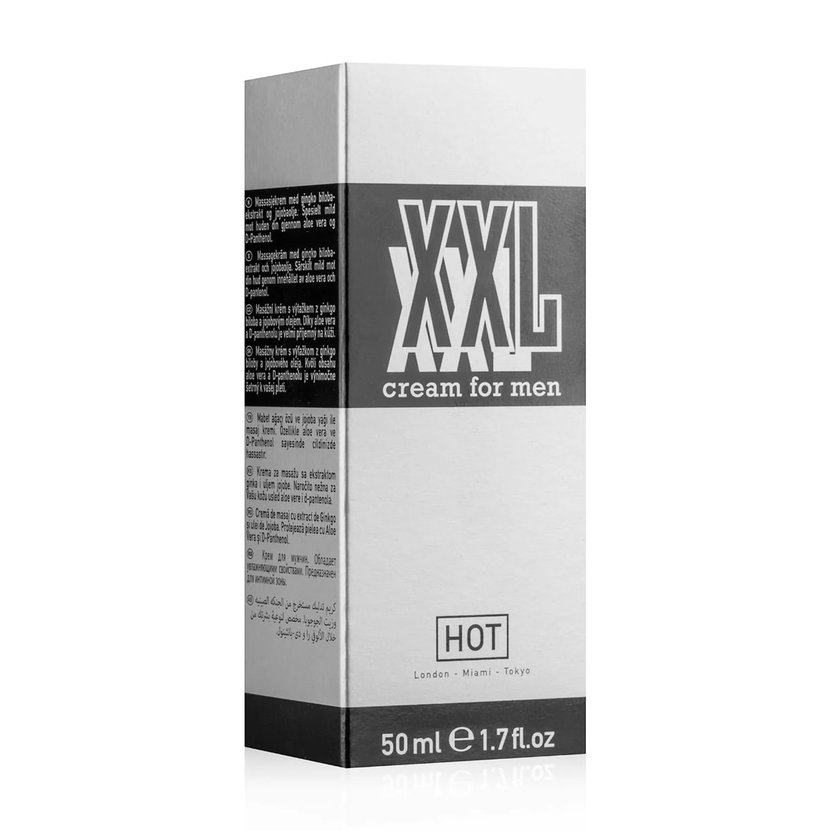 HOT XXL Penis Crème tegen eventuele droge plekjes