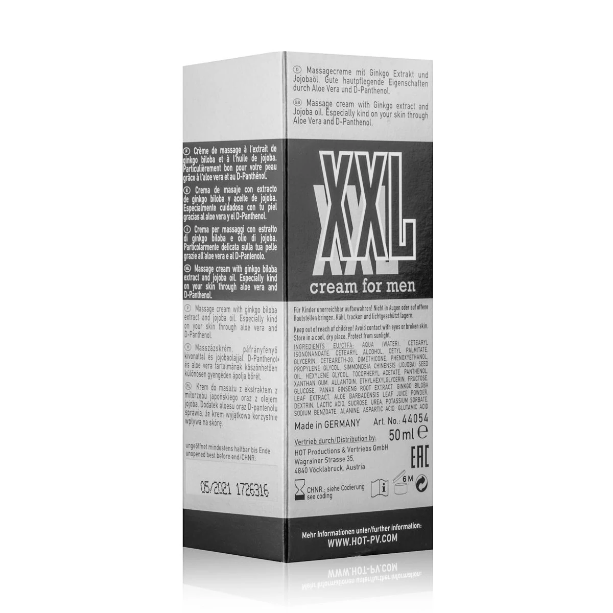 HOT XXL Penis Crème 50 ml van merk HOT