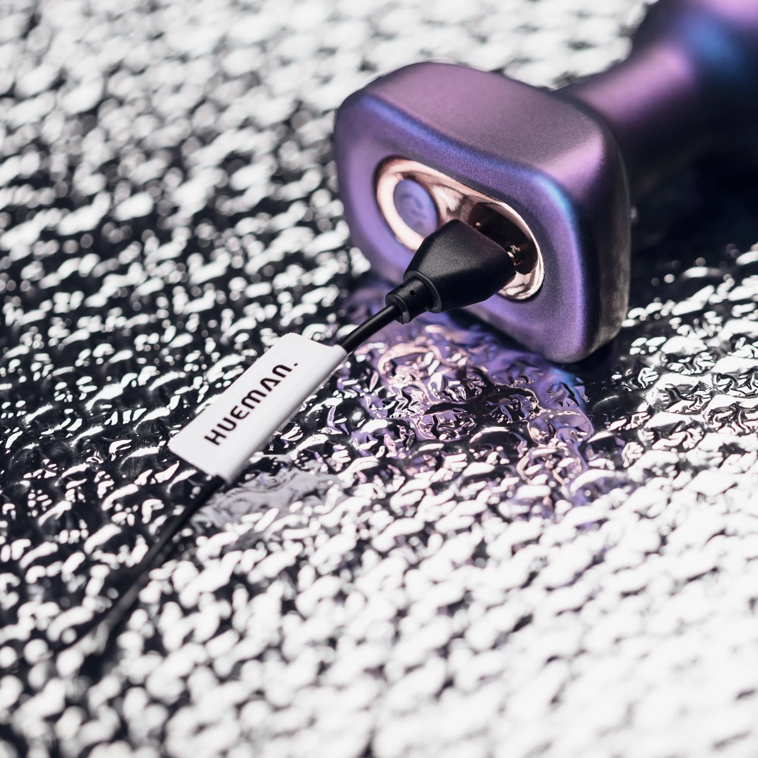 Vibrerende buttplug met geribbelde schacht voor extra stimulatie