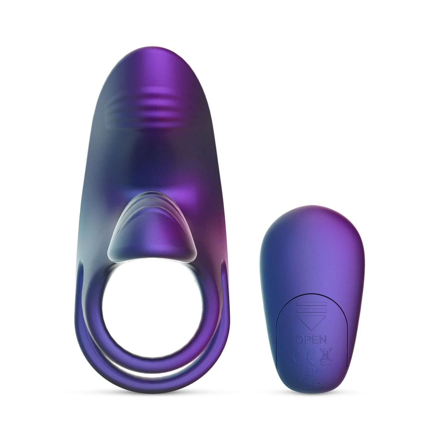 Hueman vibrerende cockring voor stimulatie van penis en scrotum