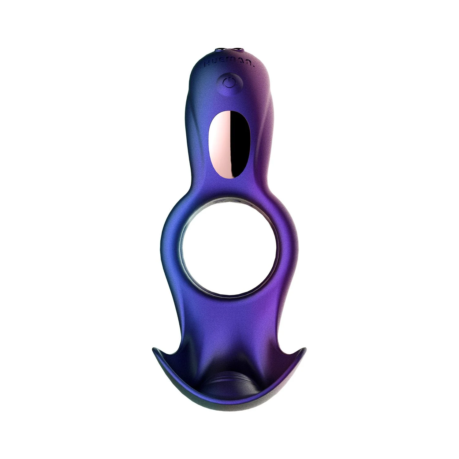 Hueman Zenith cockring met 10 vibratiepatronen en 5 intensiteitsniveaus