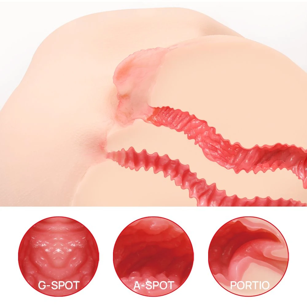 Kokos Real Vagina Double Layer onahole voor penis stimulatie