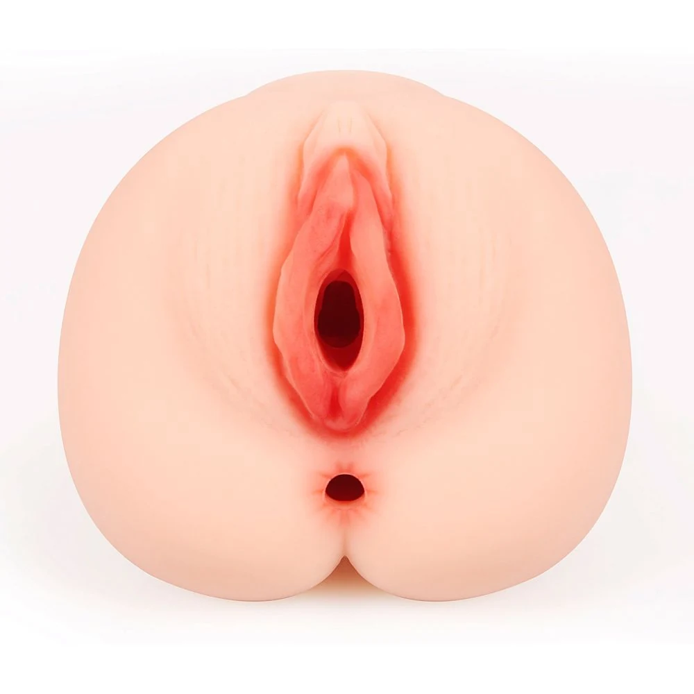 Beige Kokos Bellana Onahole L masturbator met vagina opening