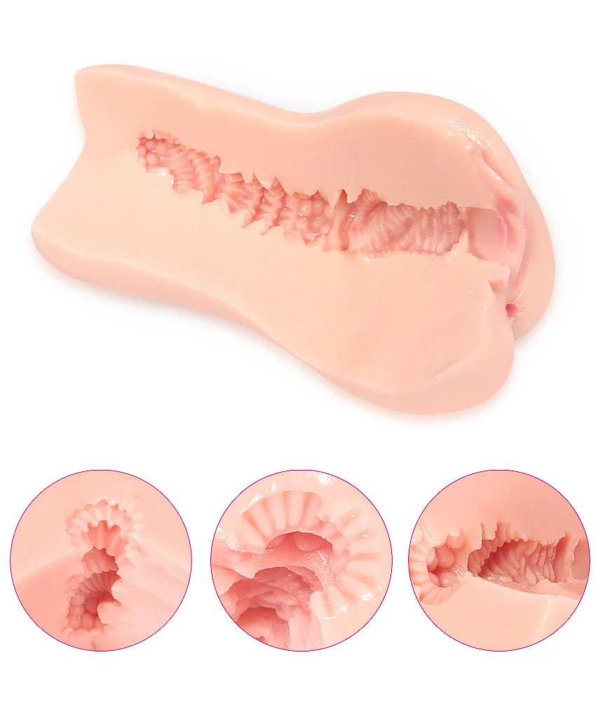 Kokos Bellana Onahole L masturbator met noppen en ribbels