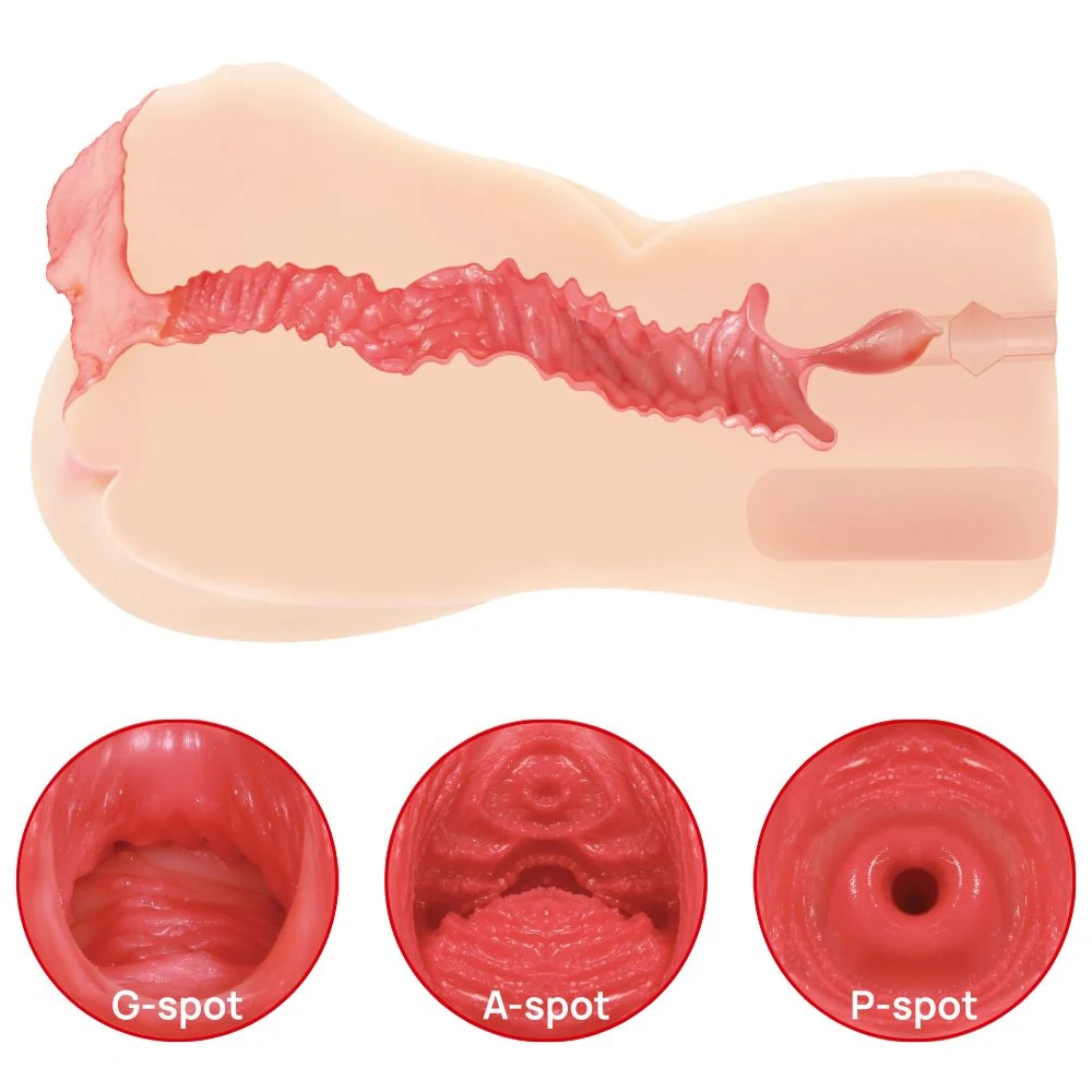Kokos Onahole Edition 004 masturbator met noppen en ribbels