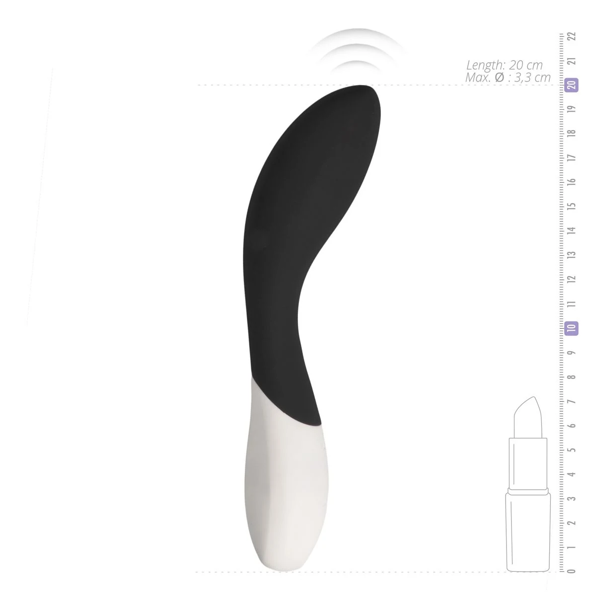 LELO Mona Wave Vibrator zwart, oplaadbaar en waterdicht