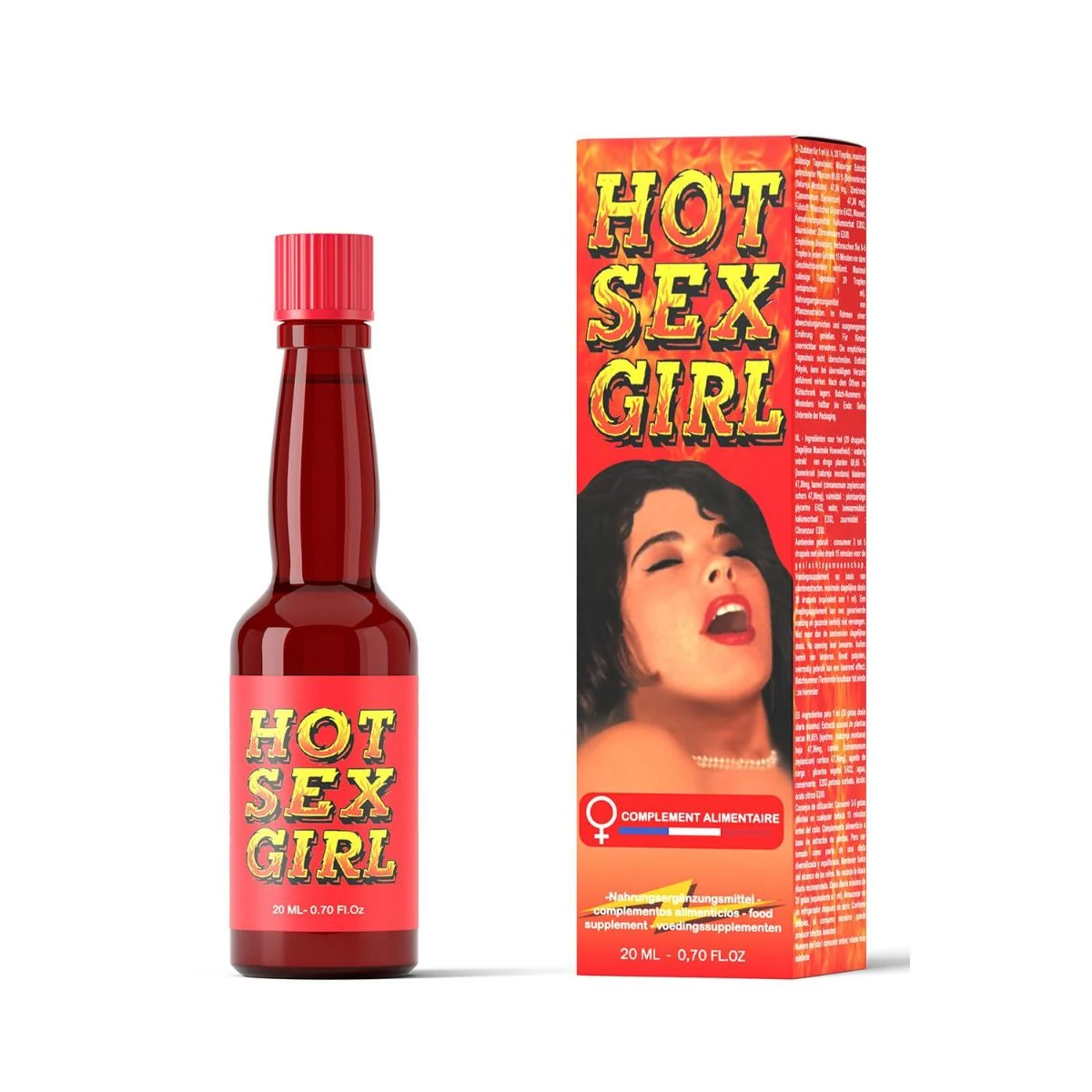 Ruf libido verhogende druppels voor vrouwen 20 ml, transparant
