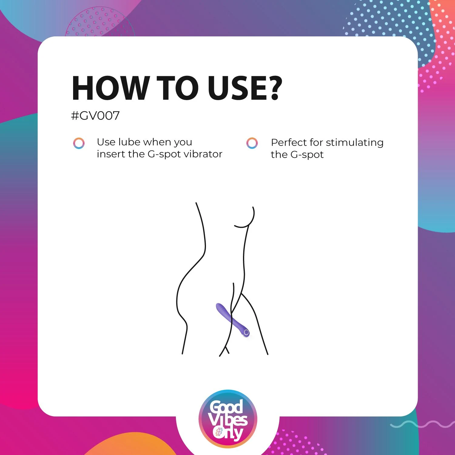 Lici G-Spot Vibrator waterdicht en oplaadbaar via USB-kabel