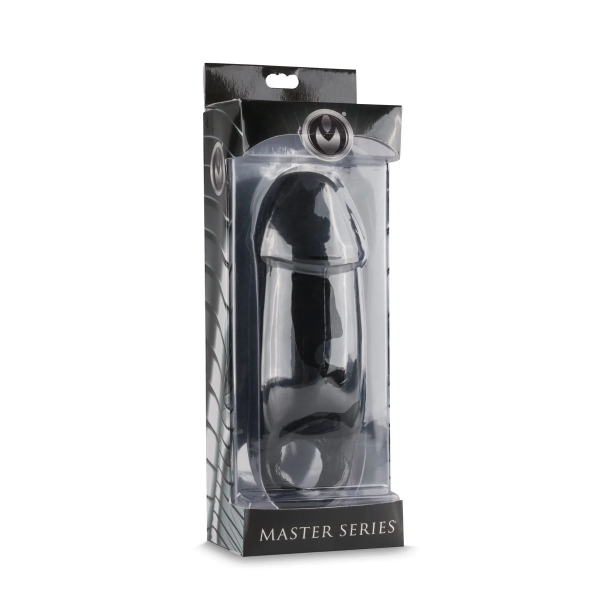 Master Series Fat Dick Penis Enhancer zwart voor koppels en gevorderd gebruik