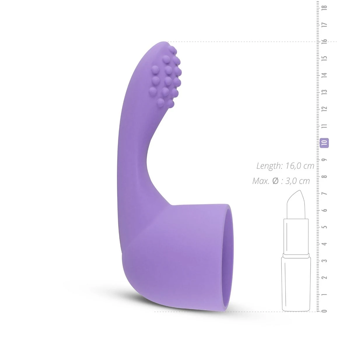 MyMagicWand opzetstuk eenvoudig te reinigen met water en toycleaner