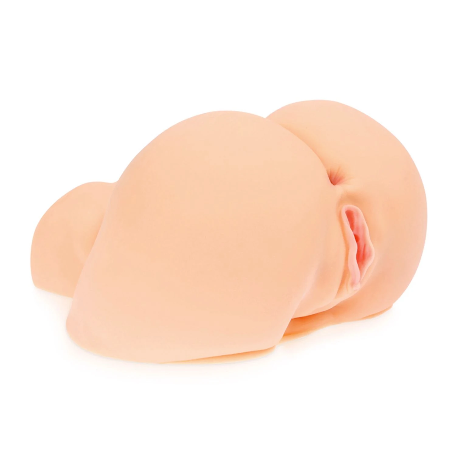 Oknyeo Masturbator van Kokos in beige TPE met vagina- en anusopening