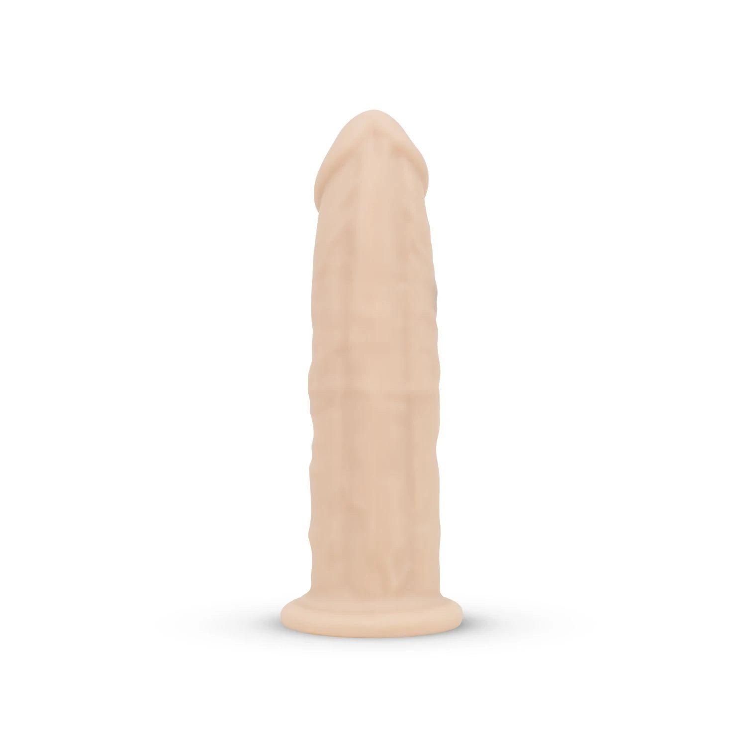 Beige Harris realistische dildo met aderstructuur voor natuurlijke stimulatie