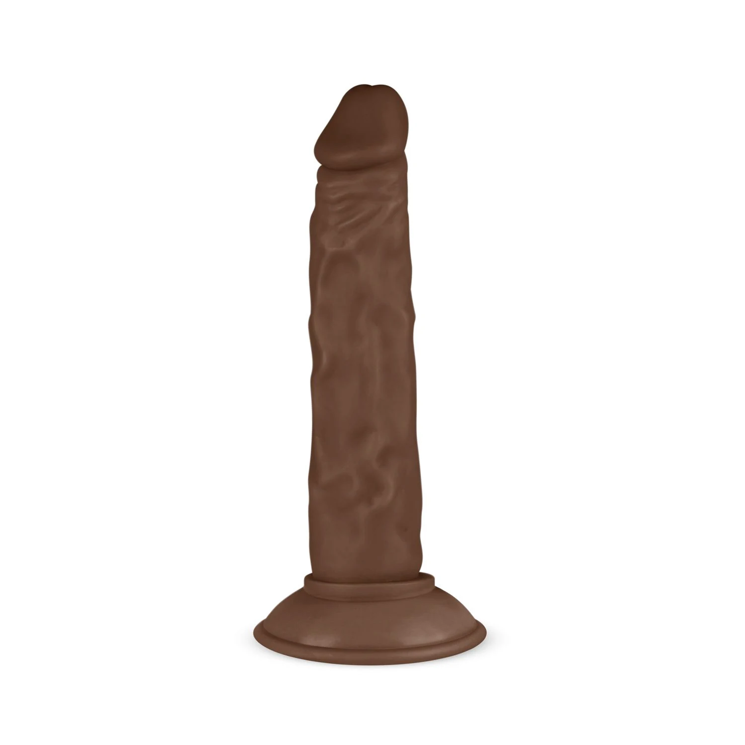 Real Fantasy Tyler realistische dildo 20 cm van bruin PVC met zuignap