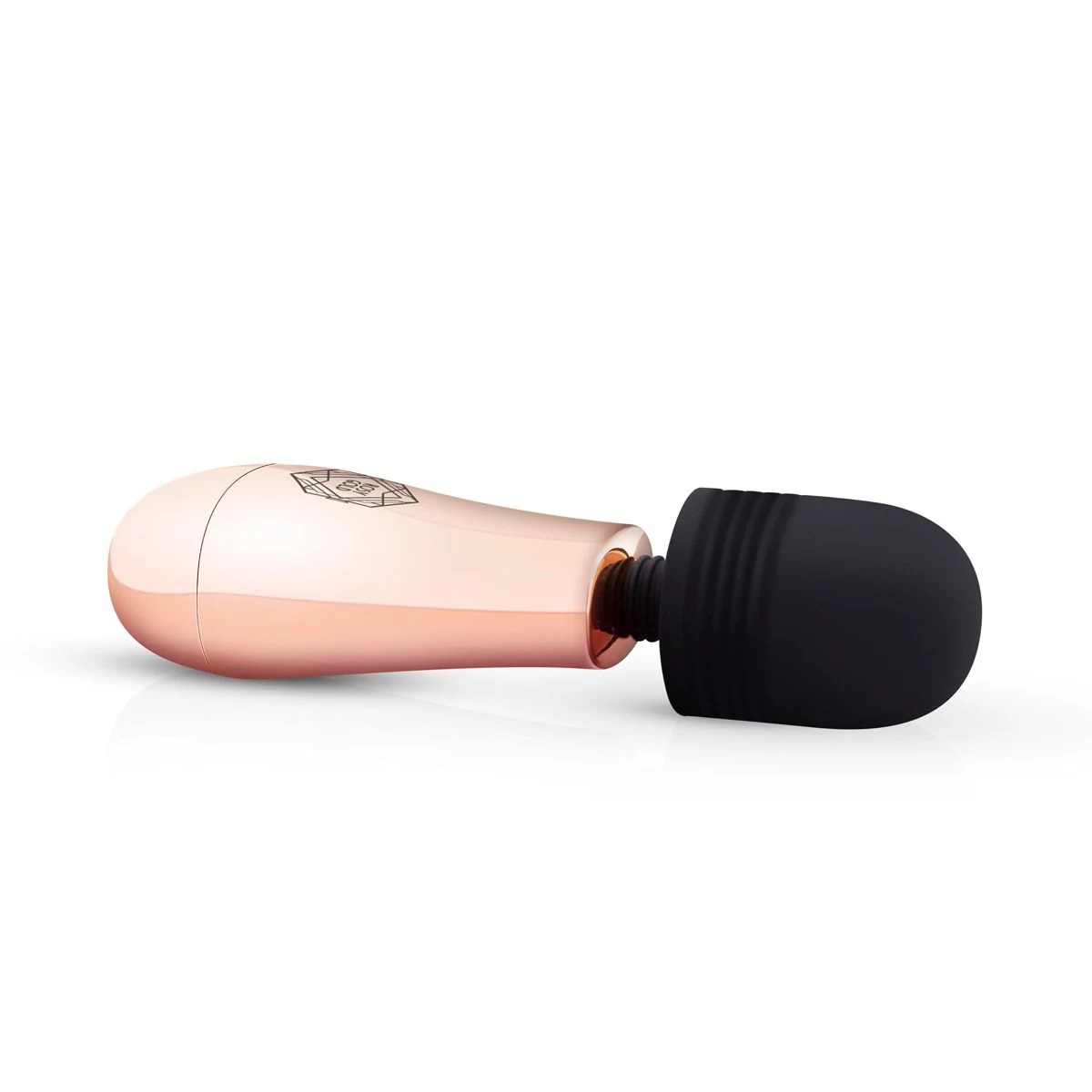 Rosy Gold Nouveau Mini Massager van ABS en siliconen