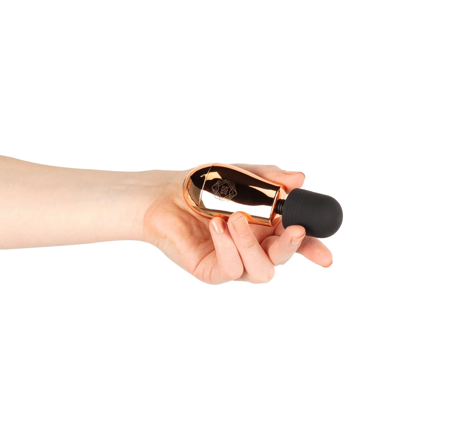 Waterproof Rosy Gold mini massager met CE-keurmerk