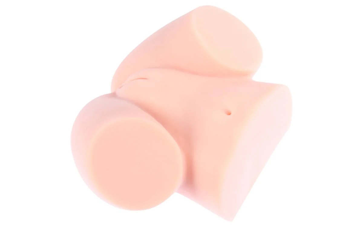 Beige Sally Masturbator voor hem, flexibel en rekbaar