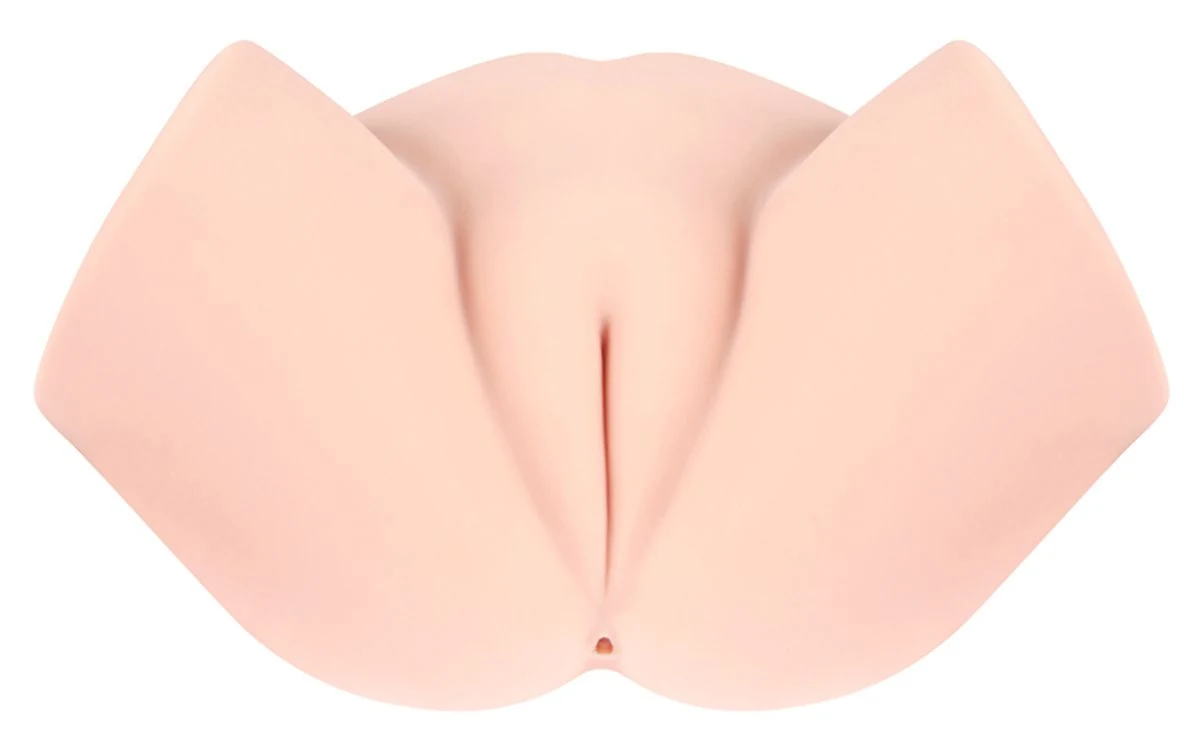 Beige Samanda Masturbator voor hem, flexibel en rekbaar