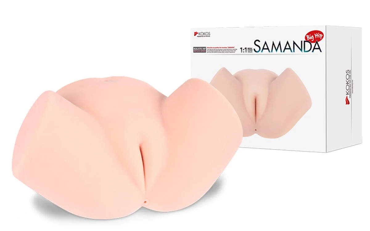 Samanda Masturbator met invoerdiepte van 200 mm