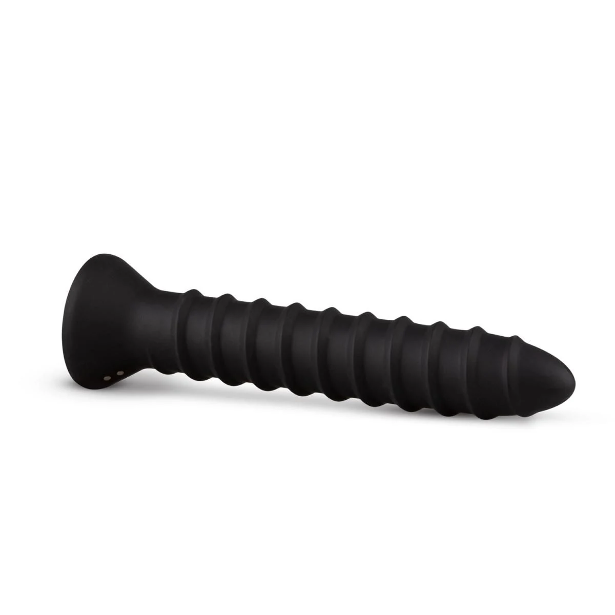 Zwarte anaal vibrator Large met 10 vibratiestanden