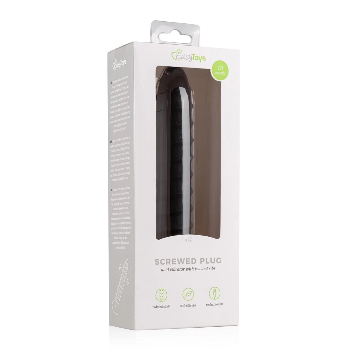 Screwed Plug Anaal Vibrator Large 155 mm lang