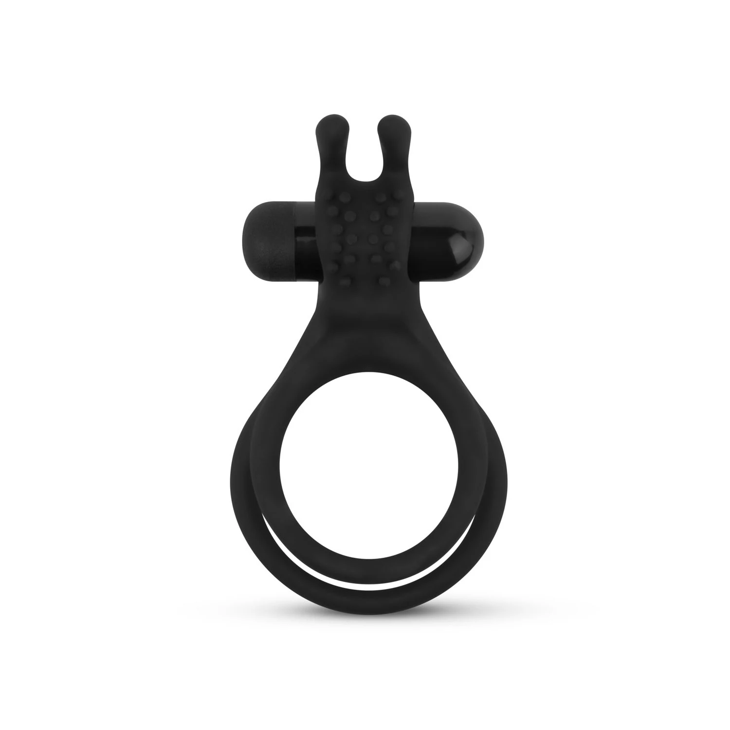 Share Ring vibrerende cockring met pushbutton bediening en standaard vibratie