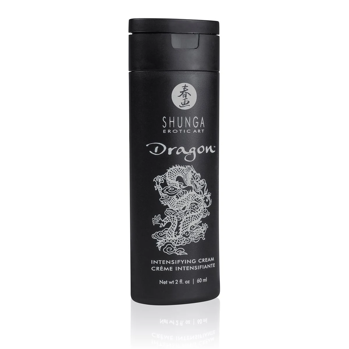 Shunga Dragon Potentie Crème 60 ml voor hem, transparante lustopwekker