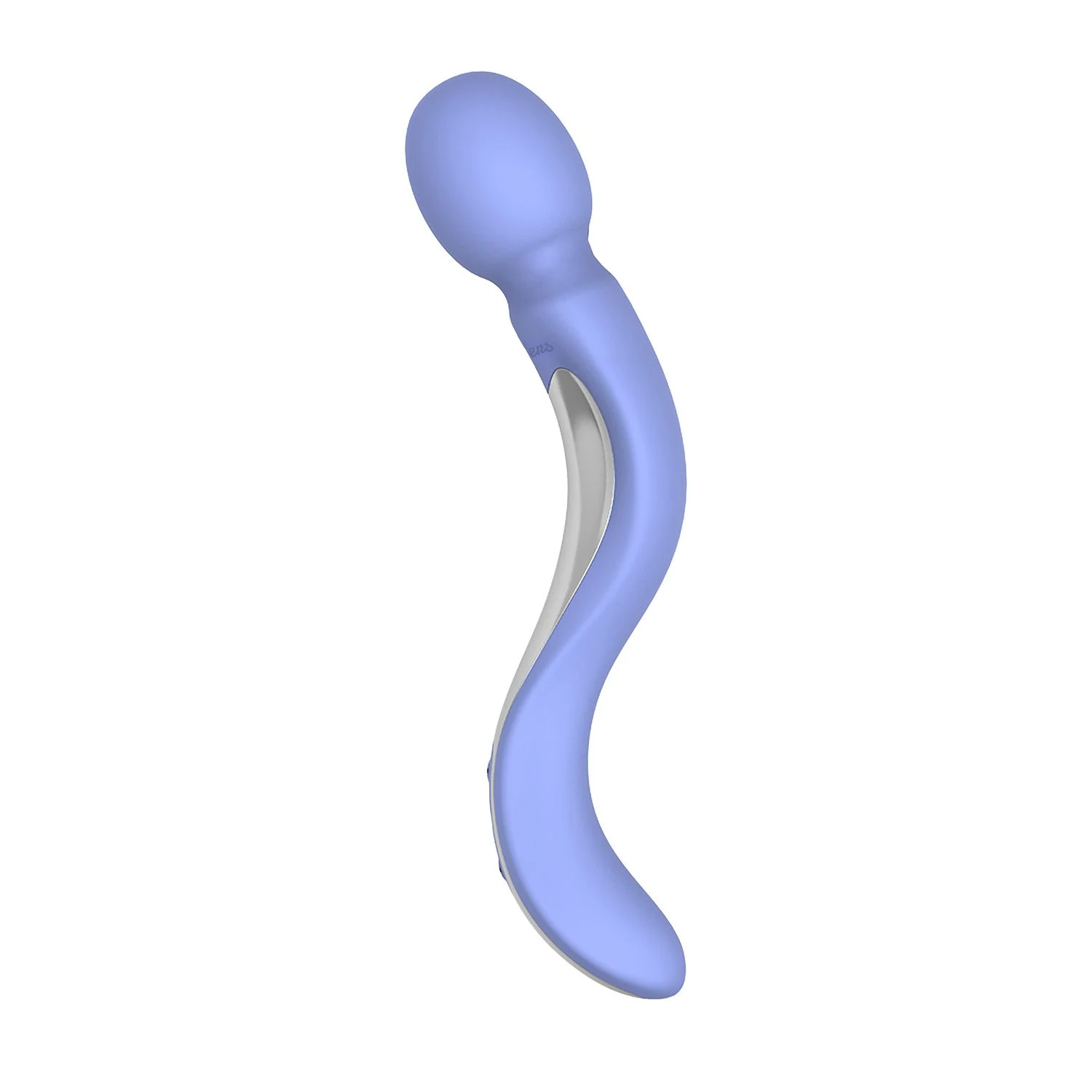 Teazers Curved Wand Vibrator met pushbutton bediening