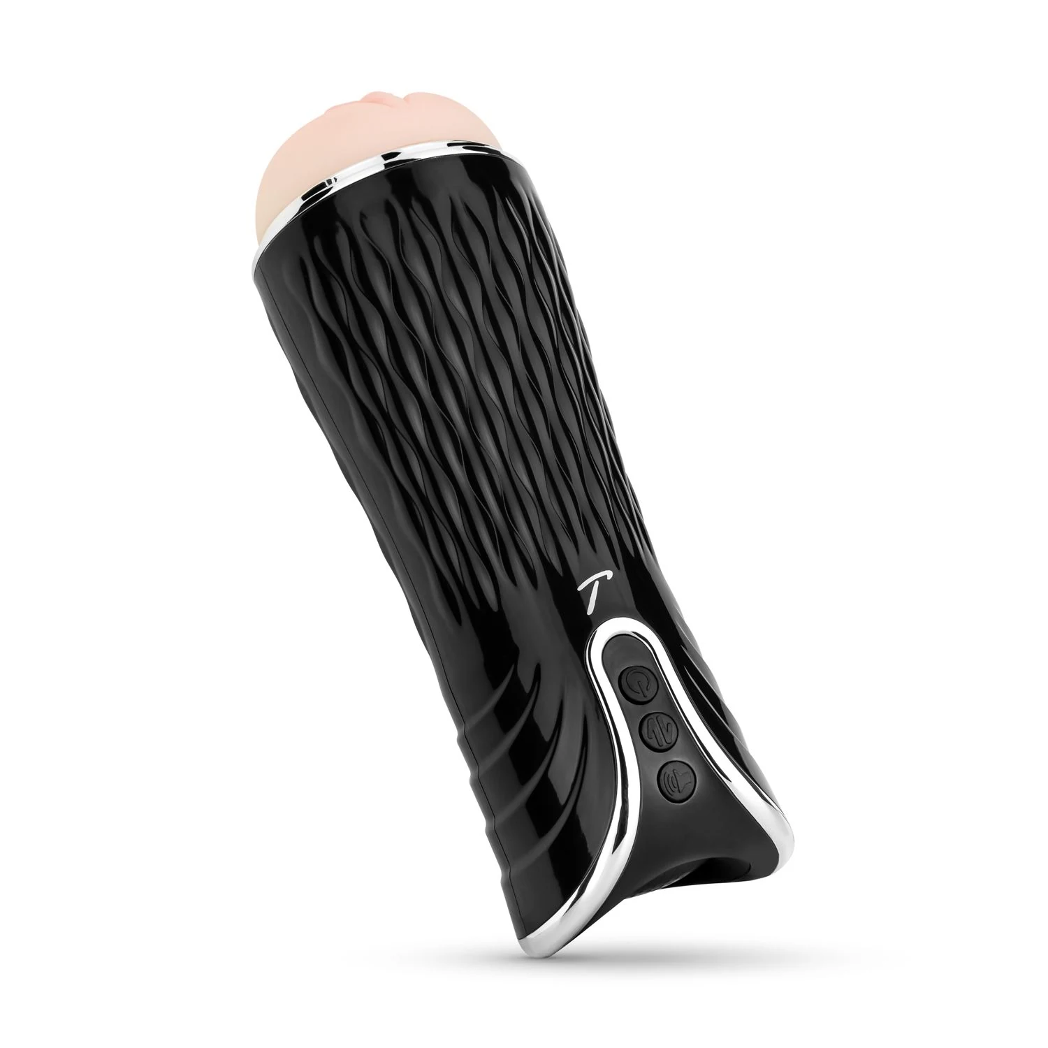 Teazers Elektrische Masturbator Met Stem met vaginale opening