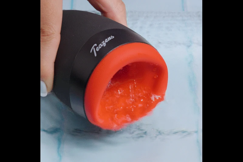 Teazers Masturbator USB oplaadbaar met gladde binnenstructuur