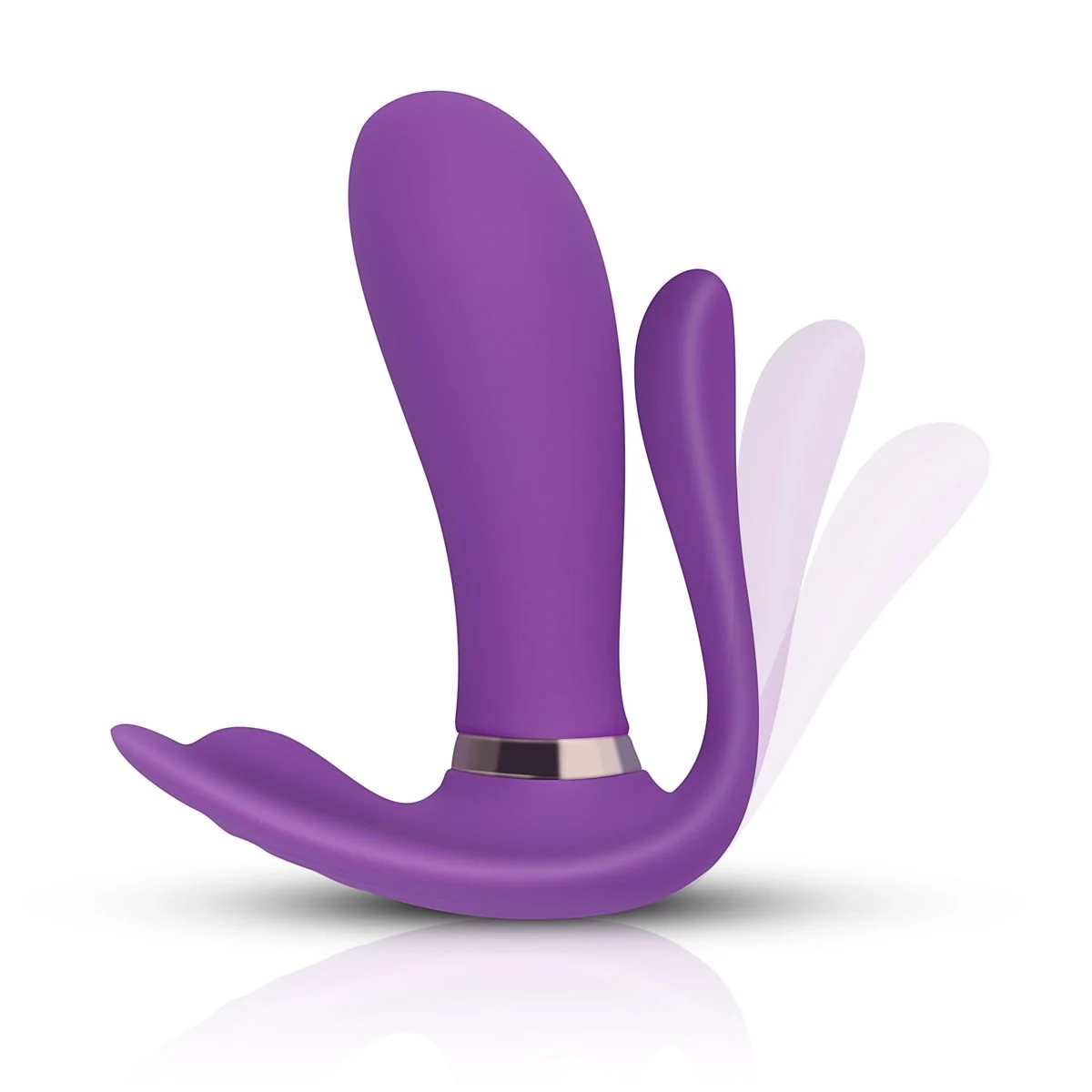 Teazers Remote Pleaser Vibrator Paars met 2 motoren