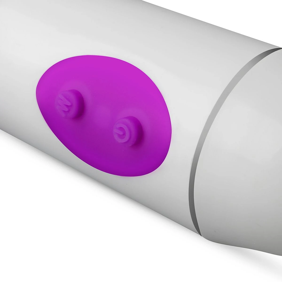 Paarse Teazers Tarzanbocht Vibrator geschikt voor beginners