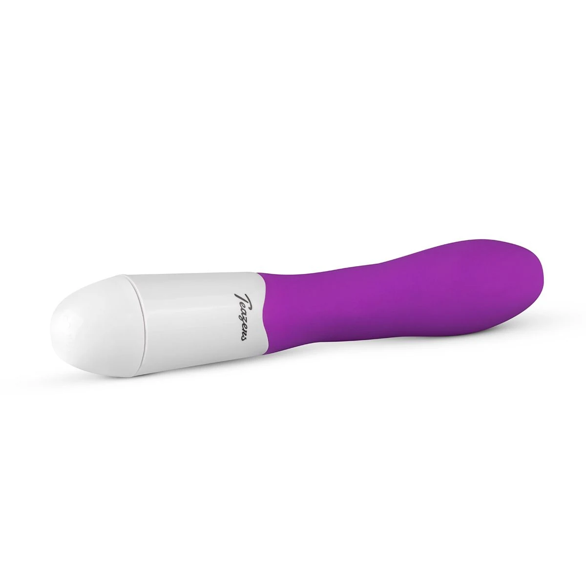 Paarse tarzan vibrator van Teazers met invoerdiepte van 100 mm