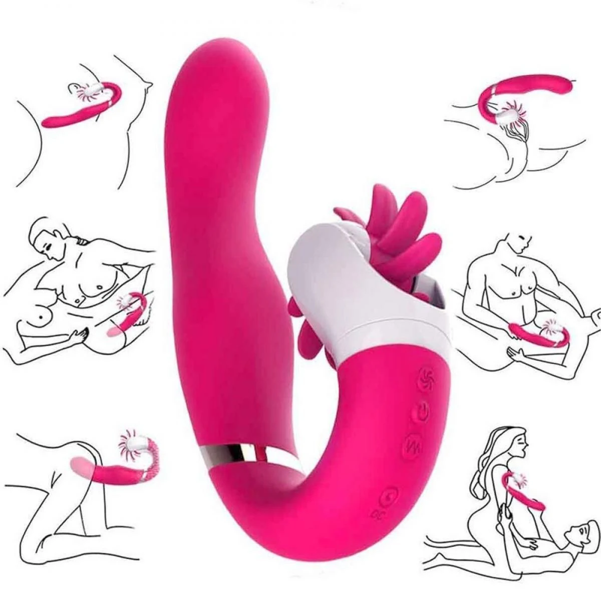Teazers Wheelie Vibe Vibrator met 12 vibratiestanden